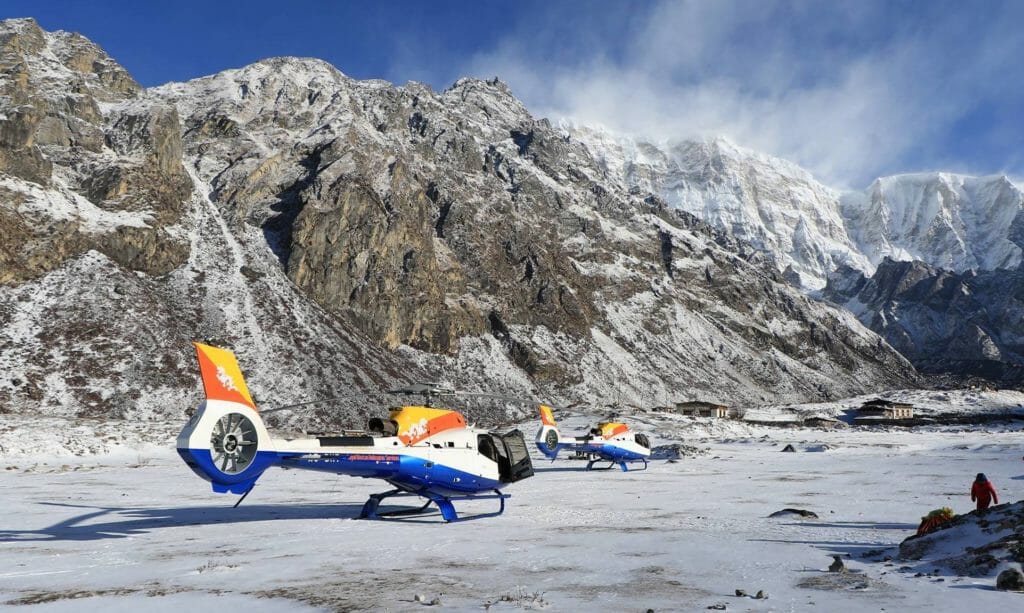 Bhutan Helicopter Tour