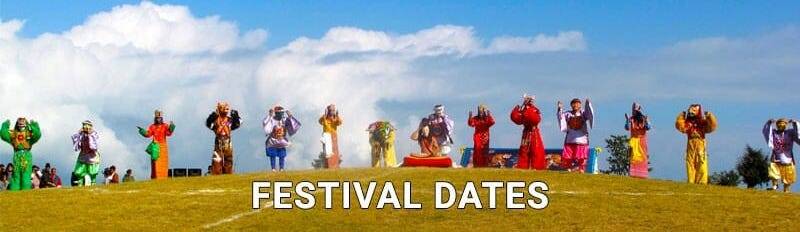 Bhutan festival dates